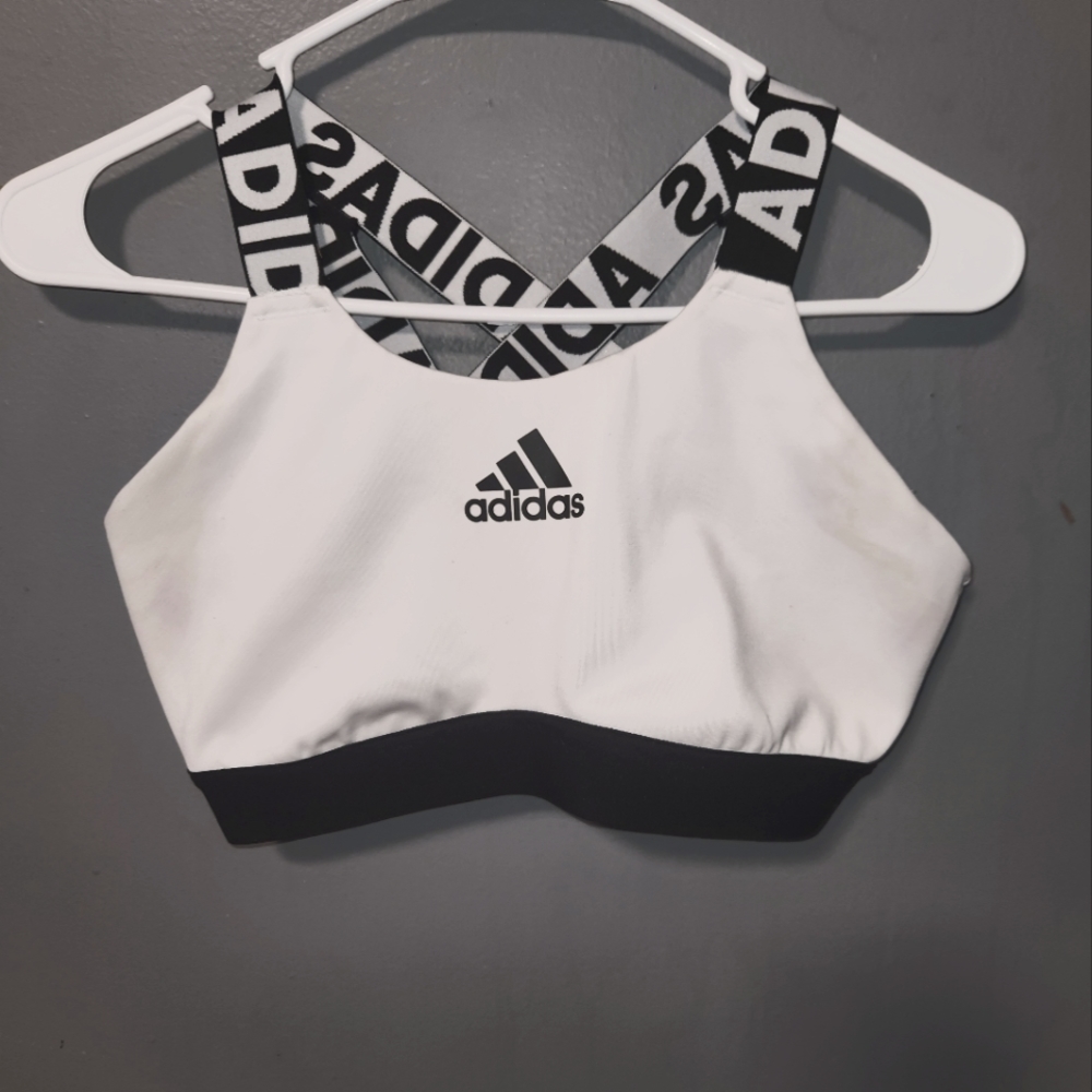 Womens adidas strappy sport bra size medium